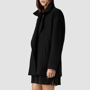 Pristine All Saints Jaida Wool Coat